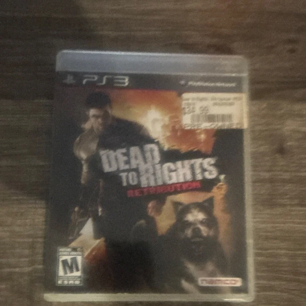 Namco Dead to Rights: Retribution Sony PlayStation 3 PS3 M 2010 NTSC-U/C